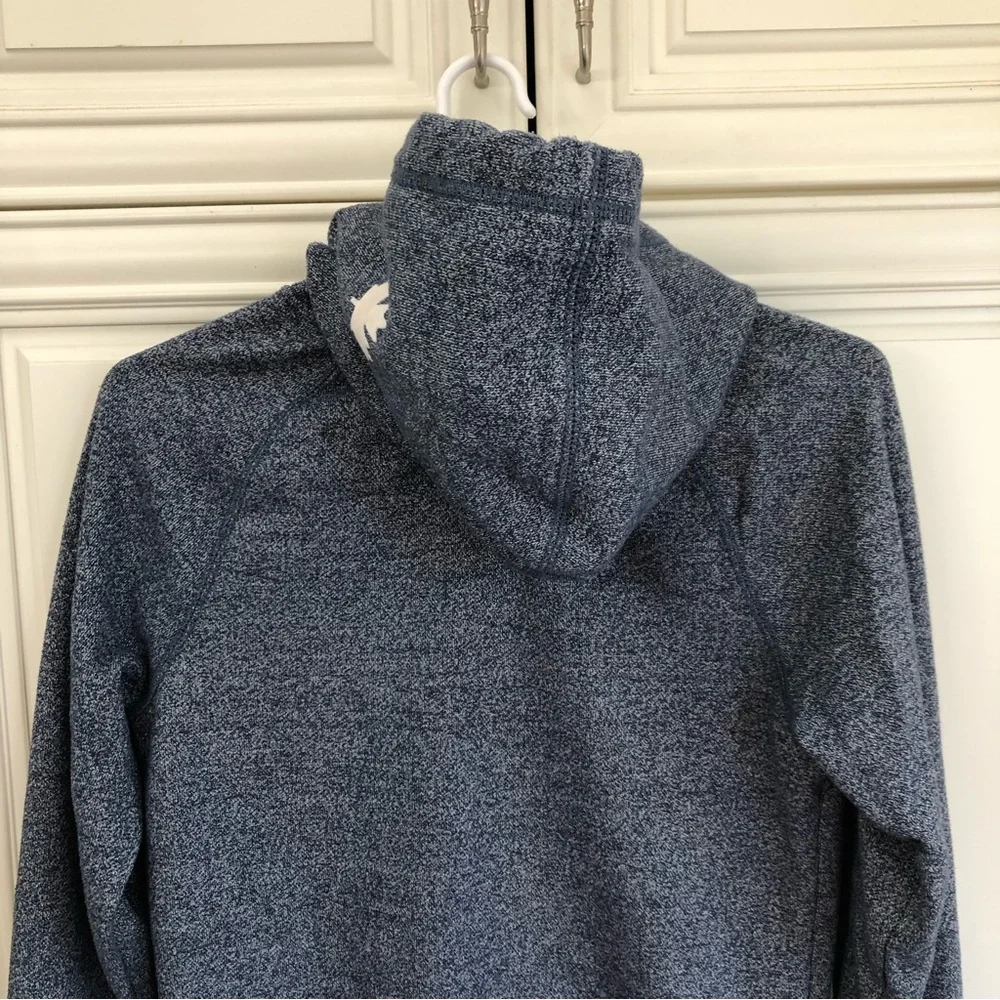 Roots blue salt and pepper kangaroo pouch hoodie - Picture 8 of 10